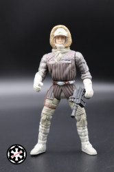Star Wars Action Collection 12 Luke Skywalker in Hoth Gear, Han Solo in  Hoth Gear, Snowtrooper, at-at Driver Figure Set