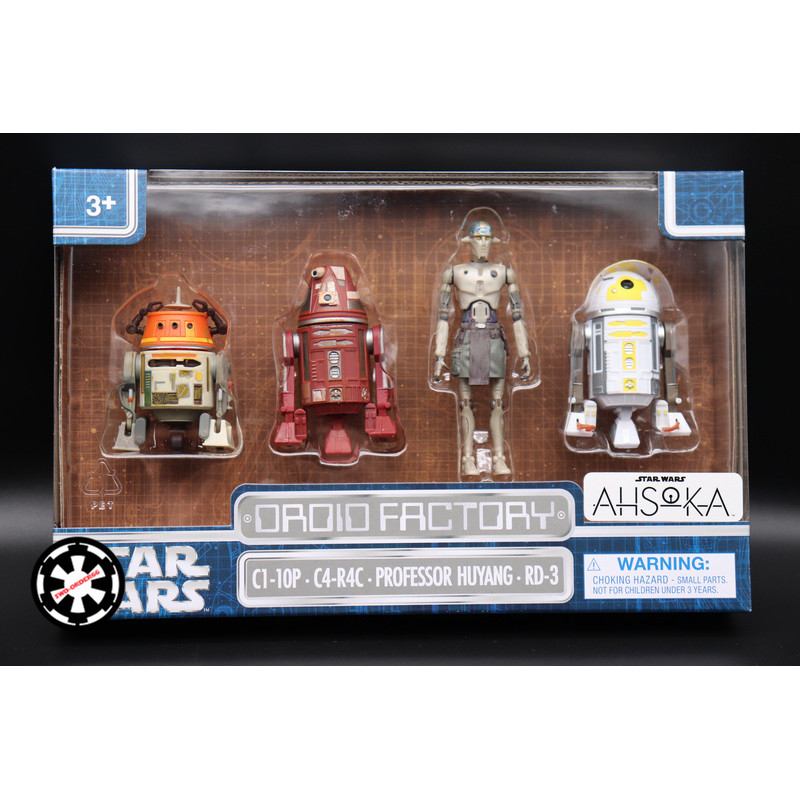 Star Wars Star Tours Droid Droid Factory Ahsoka 4-Pack 2024